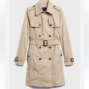 [MT/MG]Banana Republic Men Beige Water Resistant Insulated Trench Coat